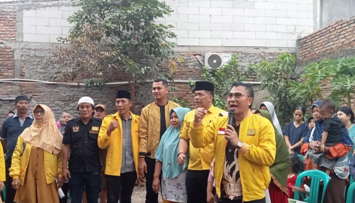 Dalam rangka konsolidasi dengan para kader partai di tiap RT (Korte) partai yang di laksanakan oleh Bacaleg dari Partai Golkar Kabupaten Karawang Dapil I Topan Megantara di wilayah Jatirasa Tengah