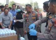 Penegakan Disiplin Polda Banten Periksa Urine Personel yang Terlibat OMB