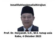 Prof Heriyadi Terpidana Kasus Suap di Universitas Unila Meninggal Didalam Lapas Rajabasa Lampung