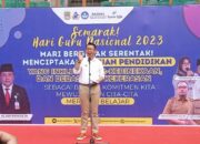 Hadiri Semarak Hari Guru Nasional 2023, Ini Pesan Pj Bupati Bekasi