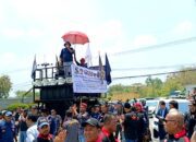 Tuntut Pengelolaan Limbah, Ormas dan LSM Kabupaten Karawang Unjukrasa PT HK PATI