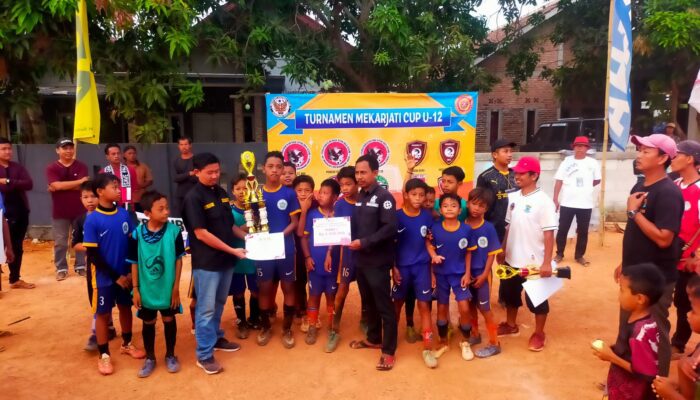 Jalin Kekompakan, Kelurahan Mekarjati Karawang Barat Gelar Turnamen Sepakbola