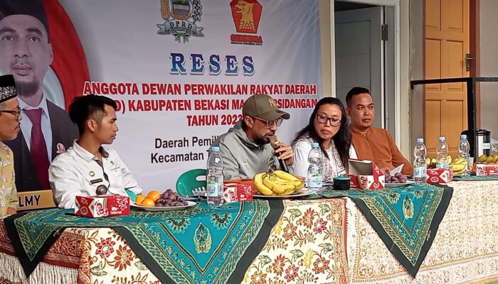 Reses Dewan Helmi, Warga Jatimulya Ngadu 30 Tahun Pembangunan Kurang Diperhatikan