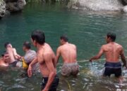 2 Pelajar Kota Cilegon Tewas Tenggelam di Curug Leuwi Putih Cinoyong, Carita Pandeglang