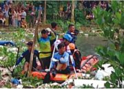 Lima Hari Pencarian, Bocah Hanyut Terbawa Arus Sungai Ditemukan