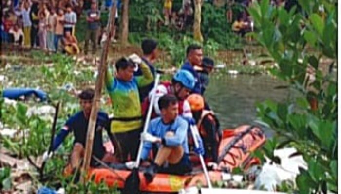 Lima Hari Pencarian, Bocah Hanyut Terbawa Arus Sungai Ditemukan
