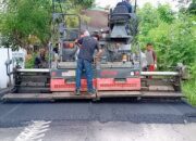 Dinas SDABMBK Selesaikan Pengaspalan dan Rekontruksi Beton Jalan Kabupaten di Cikarang Timur dan Cikarang Pusat.