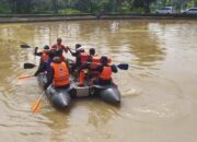 Waspada Banjir Musim Hujan Personel BPBD Banten Dilatih Water Rescue