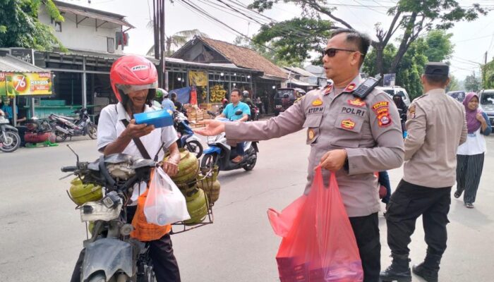 Amanat Kapolri, Polsek Cibeber Cilegon Banten: Polri Terus Berkarya Tebar Kebaikan