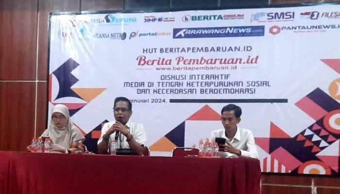 HUT ke-3, Media Berita Pembaharuan Gelar Diskusi Interaktif