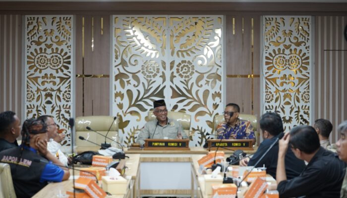 Komisi V DPRD Jawa Barat Terima Aspirasi dari KSPSI Jabar