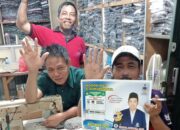 Blusukan ke Pasar Cikarang, Caleg NasDem Ajak Pedagang Tidak Golput