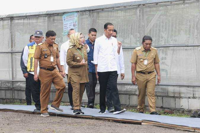 Presiden Jokowi kunker Provinsi Banten tinjau dana desa