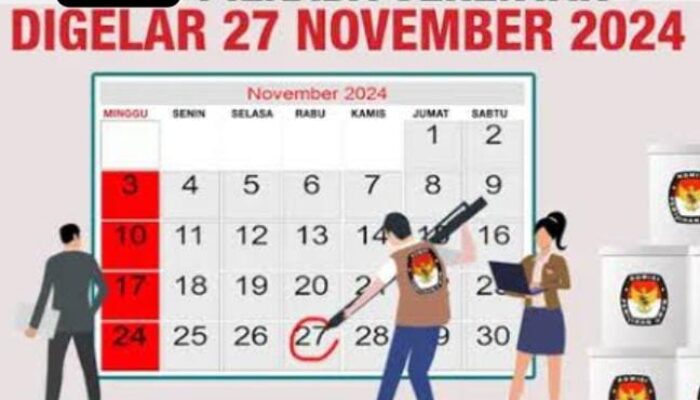 Serentak, Pemungutan Suara Pilkada 2024 Digelar 27 November