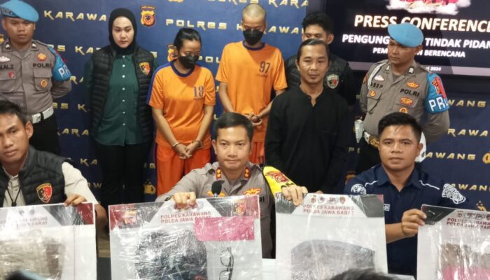 Polres Karawang Berhasil Ungkap Tabir Terbunuhnya Karyawan Pabrik
