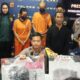 Kapolres Karawang saat konfrensi pers pengungkapan kasus pembunuhan berencana. (Foto : istimewa)