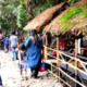 Suasana Tempat Wisata hutan bambu di Kelurahan Margahayu, Kecamatan Bekasi Timur, Kota Bekasi. (Foto : istimewa)
