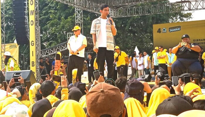 Kampanye Golkar di Cikarang Bekasi, Ini Pesan Gibran Untuk Warga Jabar