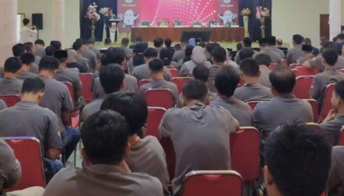 Dihadiri 28 PPK dan Saksi Parpol, KPU Lebak Mulai Pleno Rekapitulasi Suara Pemilu 2024