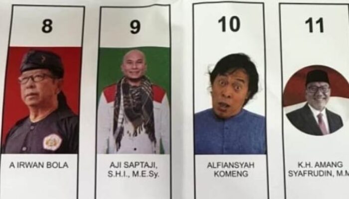 Beruntung ! Cuma Kenal di TV, Komedian Komeng Jadi Alternatif Pilihan Warga Cikarang Bekasi di Pemilu 2024