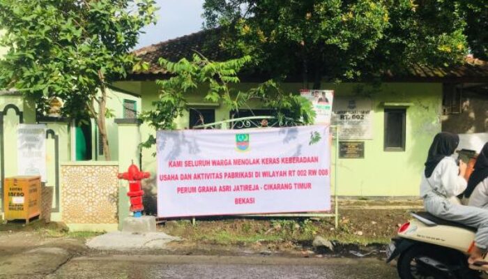 Ganggu Lingkungan, Pabrik Ban di Perumahan Graha Asri Cikarang Bekasi Dikeluhkan Warga