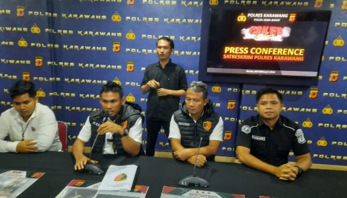 Polres Karawang Tetapkan 2 Tersangka Tindak Pidana Kebocoran Pipa Gas Pindo Deli II Karawang