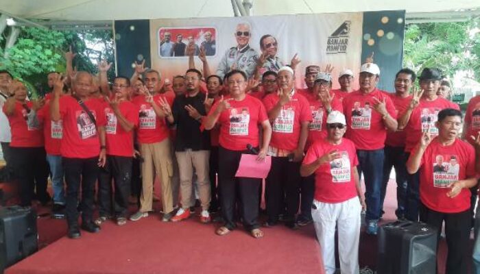 Purnawirawan Polri Karawang Deklarasi Dukung Ganjar-Mahfud