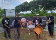 Organ Relawan Ganjar-Mahfud Berikan Bantuan Alat Kepada Petugas TPU