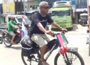 Semangat Hadiri Kampanye AMIN, Pria Asal Cirebon Nekat Bersepeda Ratusan Kilometer ke Jakarta