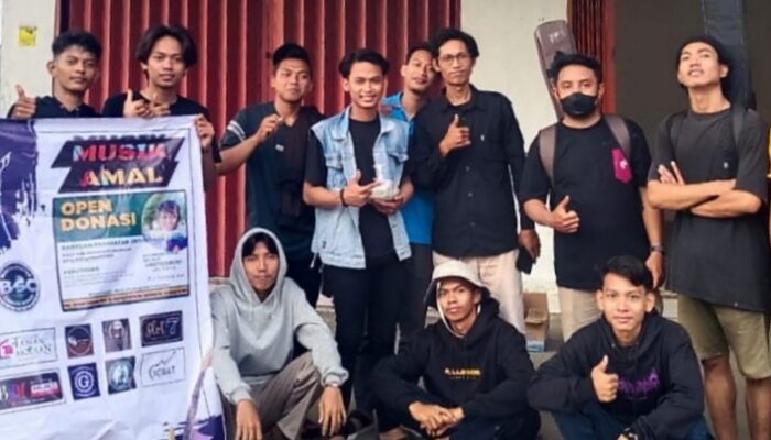 Open Donasi Kemanusiaan, Lintas Komunitas Pemuda Cabangbungin Bekasi Gelar Musik Amal di Jalan