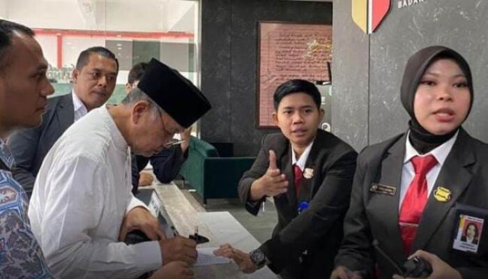 Mantan Ketua KPK Laporkan Dugaan Kecurangan Pemilu ke Bawaslu RI Jakarta