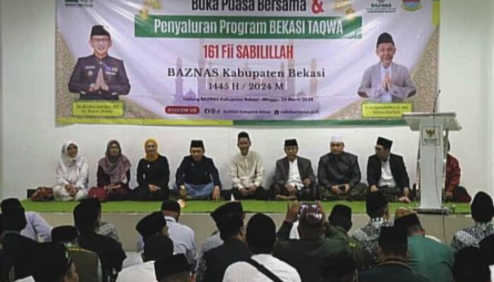 Program Bekasi Taqwa, Baznas Kabupaten Bekasi Salurkan Zakat ke 161 Fii Sabilillah