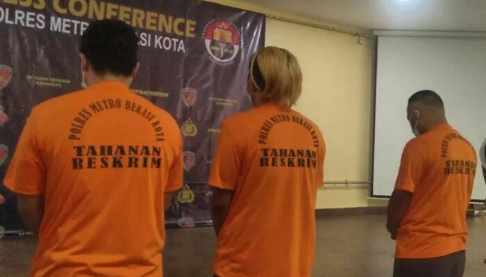 Ungkap Insiden BBM Dicampur Air, 3 Tersangka Pelaku Diringkus Polres Metro Bekasi
