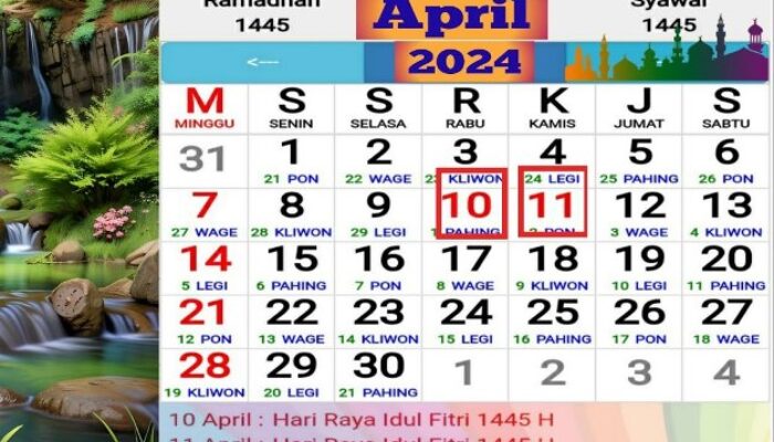 Cuti Bersama dan Libur Lebaran 2024 Berapa Hari, Simak Ini