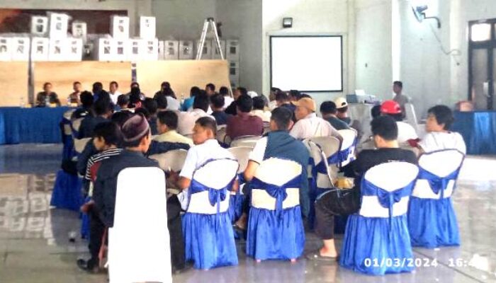 Rekapitulasi Rampung, Camat Apresiasi Kinerja PPK Karangbahagia Bekasi