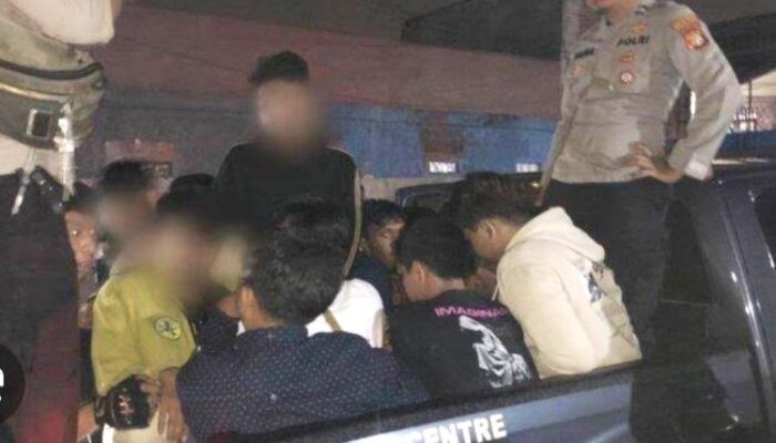 Polres Metro Bekasi Amankan Sekelompok Remaja Hendak Tawuran di Cikarang Timur