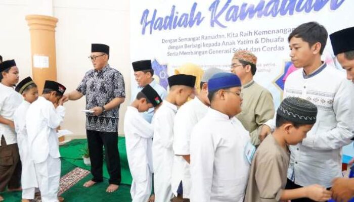 Hadiri Kegiatan Hadiah Ramadan, Wali Kota Cilegon Berikan Pesan Positif untuk Anak Yatim