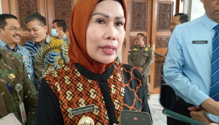 494 PPPK dan PNS yang baru menerima SK, Pesan Bupati Serang Tatu Chasanah: Jadi ASN Berakhlak