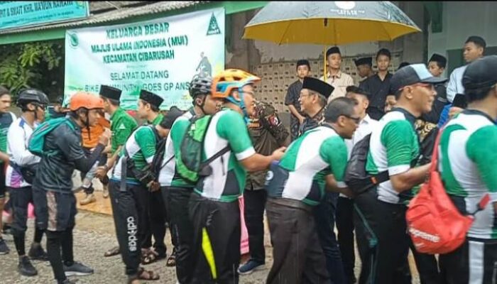 Harlah 90 Tahun GP Ansor, 90 KM Gowes Sepeda dari Kramat Raya – Cibarusah Bekasi