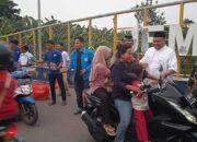 Kegiatan Perdana DPK KNPI Cabangbungin Bekasi Bagikan 500 Takjil