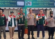 Kapolres Metro Bekasi dan Polsek Setu Tinjau Jalan Tol Cimaggis-Setu, Pastikan Siap Dipakai Jalur Mudik