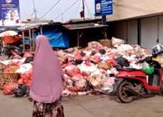 Warga Keluhkan Bau Sampah Menggunung di Jalan Yos Sudarso Cikarang Bekasi