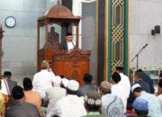 Sholat Idul Fitri di Masjid Agung Cilegon, Helldy Agustian Minta Warga Jadikan Momentum Lebaran Saling Memaafkan