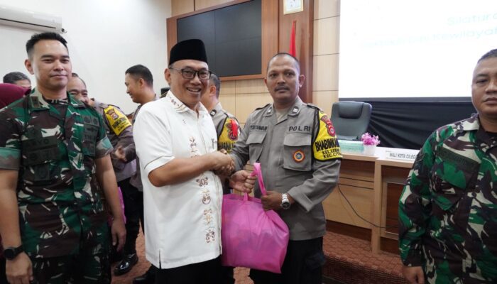 Silaturahmi Babinsa dan Bhabinkamtibmas, Wali Kota Helldy Apresiasi Pengamanan di Kota Cilegon