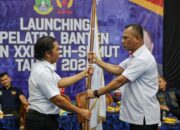 Launching Pelatda PON XXI Aceh-Sumut, Pj Gubernur Banten Al Muktabar Minta Atlet Semangat Berlatih