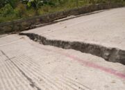 Baru Seumur Jagung Dibangun, Jalan Betonisasi PUPR Senilai Rp 11,6 Miliar Ambrol