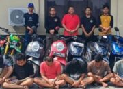 Komplotan Maling Gasak Puluhan Motor, Salah satunya Milik TNI AU Lanud Gorda di Serang Banten