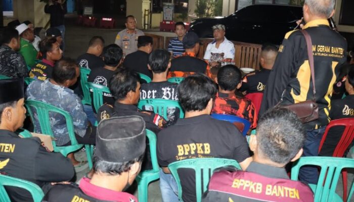 Ngopi Bareng 80 Pimpinan Ormas, Kapolres Serang Banten Ajak Jaga Kondusifitas Kamtibmas