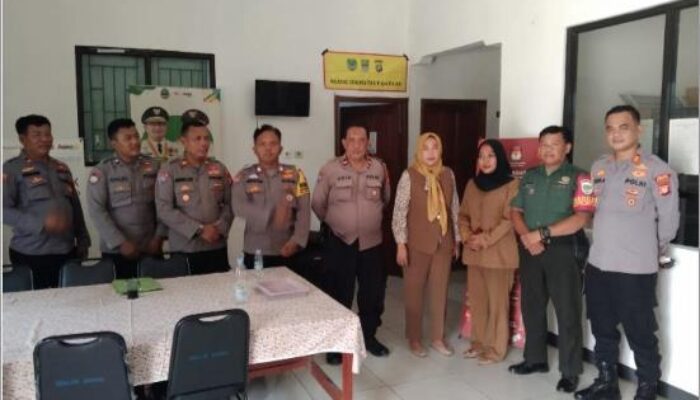 Sambut Pilkada 2024, Polsek Cikarang Pusat Jalin Sinergitas 3 Pilar Desa