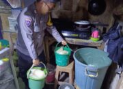 Lagi, Polres Serang Banten Geruduk Warung Pedagang Tuak